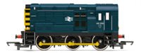 R30546TXS RailRoad Class 08 BR Blue 08256 Diesel Locomotive - DCC Sound