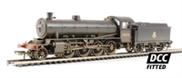 Thompson Class O1 2-8-0 63670 in BR black with early emblem - weathered - Digital fitted