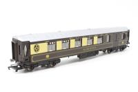 R3093-CarNo92 Pullman brake 'Car No. 92' in umber and cream - split from set