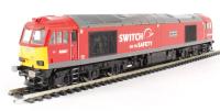 Class 60 60007 "The Spirit of Tom Kendall" in DB Schenker "Switch on to safety" livery