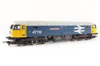 Class 47 47712 "Lady Diana Spencer" in BR large logo blue livery