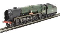 Class 7P6F Rebuilt West Country Class 4-6-2 34013 'Okehampton' in BR green with late crest