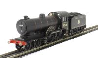 Class D16/3 'Claud Hamilton' 4-4-0 62530 in BR Black with early emblem