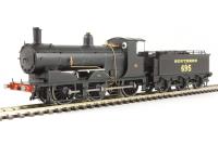 Drummond Class 700 0-6-0 E695 in Southern Railway black