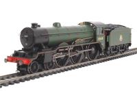 Class B17 4-6-0 61619 "Welbeck Abbey" in BR green with early emblem