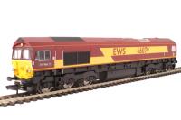 Class 66 66079 "James Nightall GC" in EWS livery