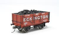 7-Plank Open Wagon - 'Eckington' 2801 - Separated from train pack