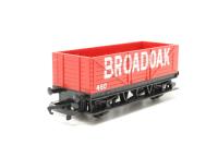 R3489-Broadoak 7 plank open wagon Broadoak 460 - split from set