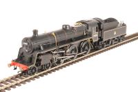 Standard Class 4MT 4-6-0 75053 in BR black with early emblem