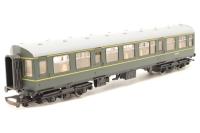 Class 110 centre coach in BR green E59695 - separated from train pack