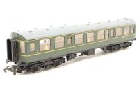 Class 110 centre coach in BR green E59701 - separated from train pack