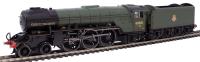 Thompson Class A2/2 4-6-2 60501 'Cock o' the North' in BR green with early emblem