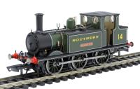 Class A1X Terrier 0-6-0T 14 'Bembridge' in Southern Railway olive green - DCC fitted