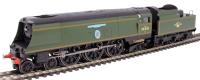 Class 7P6F 'Bulleid Battle of Britain' 4-6-2 34051 "Winston Churchill" in BR green with late crest