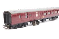 Full parcels brake in BR maroon 35115 - built from assembly kit - separated from twin pack.