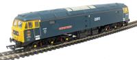Class 47/7 47749 "City of Truro" in BR blue with GBRf branding - Railroad range