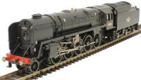 Class 9F 2-10-0 92212 in BR black with late crest - Railroad range