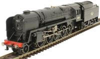 Class 9F 2-10-0 92219 in BR black with late crest - Railroad range