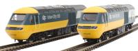 Pair of Class 43 HST Power Cars W43006 and E43112 in BR heritage blue and grey (LNER farewell tour)