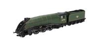 Rebuilt Class W1 Hush-Hush 4-6-4 60700 in BR green with late crest