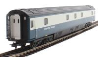 Mk3 SLE sleeping car E10611 in BR blue and grey with "Inter-City Sleeper" branding