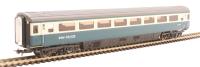 Mk3 TFO trailer first open 42242 (Coach E) in BR heritage blue and grey (LNER farewell tour)
