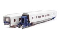 R4013-unpainted Class 373 Eurostar divisible centre saloons two pack - unpainted