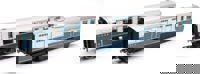 LNER Coronation open third and kitchen third articulated coach pack in LNER blue and silver - Sold out on preorder