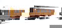 R40454 LNER Gresley Corridor Teak Coaches Brake 3rd No.21437