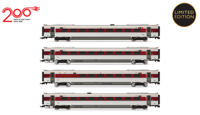 R40493 LNER Azuma Class 801/2 Railway 200 4 Car Coach Pack