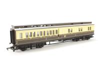 GWR Clerestory third class brake coach in GWR chocolate and cream 3380