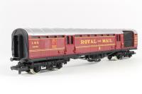 L.M.S. Royal Mail Coach 30250 - includes lineside equipment