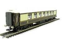 Wood sided Pullman 3rd class parlour car "Car 36" with working table lamps
