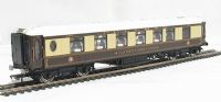 Wood sided Pullman 3rd class kitchen car "Car 171" - working table lamps