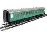 BR Southern green Maunsell corridor 3rd Class coach No. S1186S