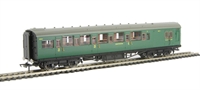 Maunsell 3rd Class composite Brake (High Window) in Southern Railway green - 6593