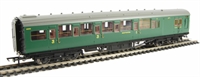 Southern Railway green Maunsell 3rd Class composite Brake 6596 (High Window)