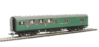Southern Railway green Maunsell 4 Compartment Brake 3rd in BR Southern Green (High Window) 3722 (Set number 209)
