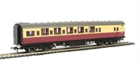 Maunsell 6 Compartment 3rd Class Brake (High Window) in BR crimson and cream - S3791S - Set 242
