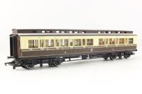 GWR Clerestory 3rd Class Coach in chocolate and cream - 3162