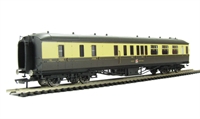 Hawksworth: (1949) BSK brake 3rd in GWR chocolate and cream - 1783