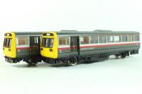 Class 142 Pacer two car DMU in GMPTE Grey/red