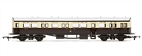 GWR Autocoach 193 in Chocolate and Cream (Twin Cities crest)