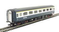 Mk2E FO first open W3245 in BR blue & grey - with lights