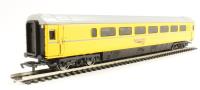 Mk3 TGS measurement coach in Network Rail yellow