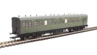 58' Maunsell Rebuilt (Ex LSWR 48') six compartment brake third 2626 in SR olive green