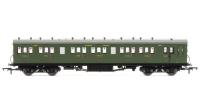 58' Maunsell Rebuilt (Ex LSWR 48') six compartment brake composite 6404 in SR olive green