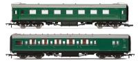 Maunsell coach pack Set 109 in BR green - Discontinued from 2016 range