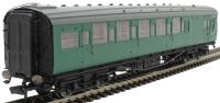 Maunsell brake second corridor S2763S in BR green