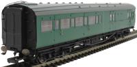 Maunsell 4 compartment brake second corridor S3232S in BR green
